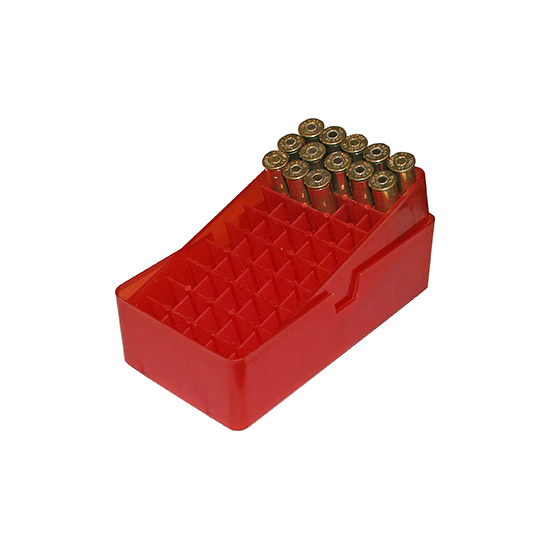 MTM PISTOL SLIPTOP 50RD CLR RED 44CAL - Hunting Accessories